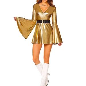 Hustler Honey Retro Outfit Size Small.